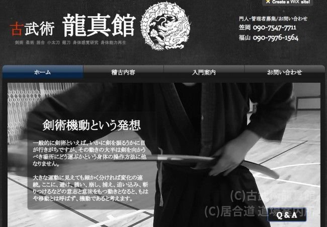 古武術龍真館