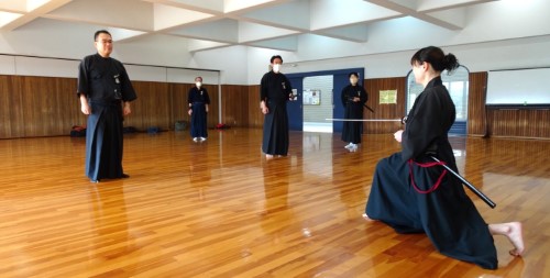 藤井美保 氏による指導の様子