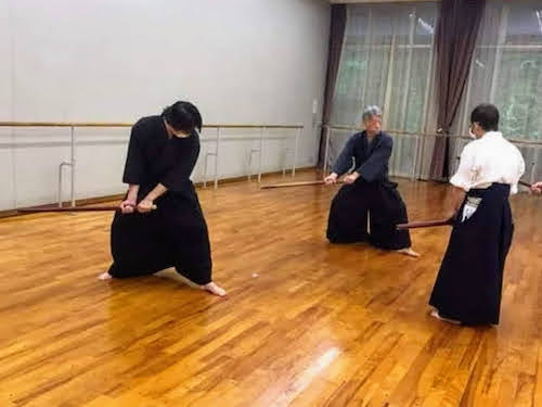 稽古の様子